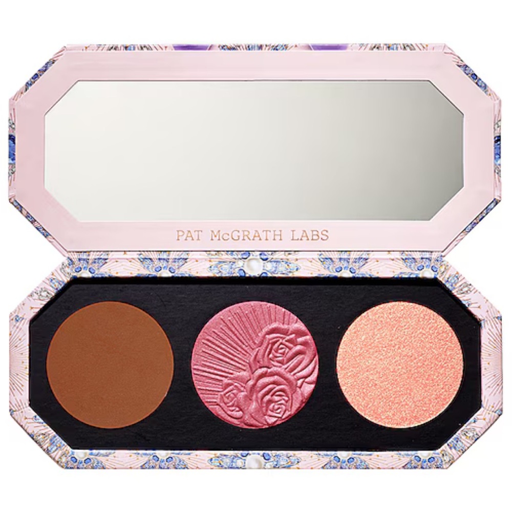 ONLY 1! Pat McGrath Divine Blush + Bronze + Glow Trio SUPERNOVA SIREN 🪞 NEW - Picture 1 of 7